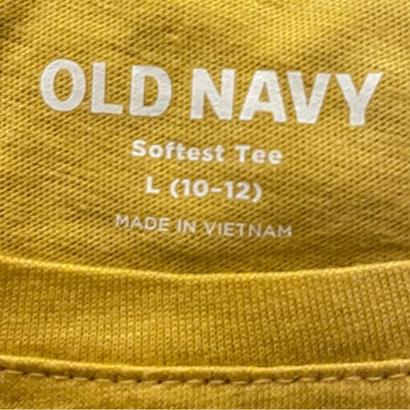 NWOT Old Navy Softest Long-Sleeve T Shirt for Yellow Girls Size Large 
B9 - Picture 3 of 4